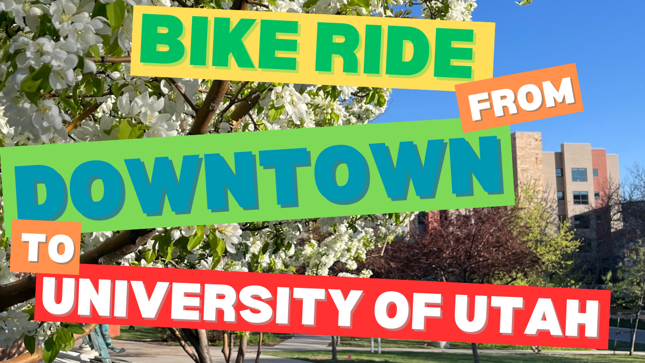 image from Round-Trip Bike Ride from Downtown Salt Lake City to the University of Utah on a Windy Day